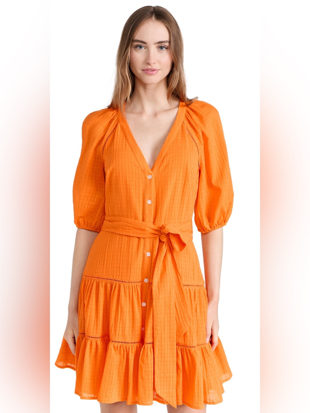 VERONICA BEARD
Dewey Dress In Orange